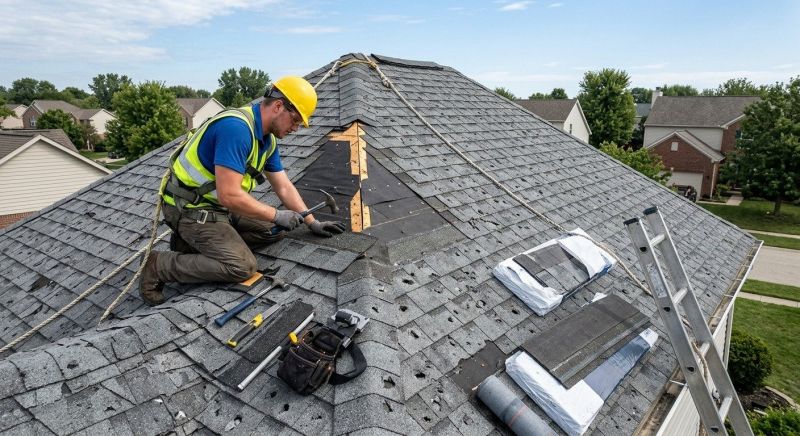 Hail Damage Roof Repair in Gloucester, VA