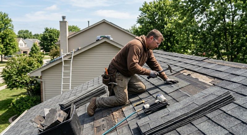 House Roof Repair in James City County, VA