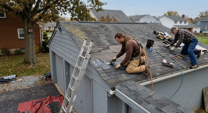 House Roof Repair in Kilmarnock, VA