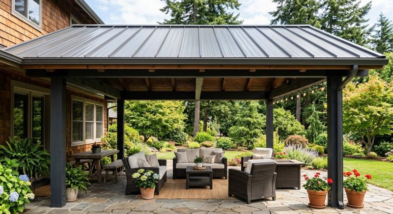 Metal Patio Roof Repair in Middlesex County, VA