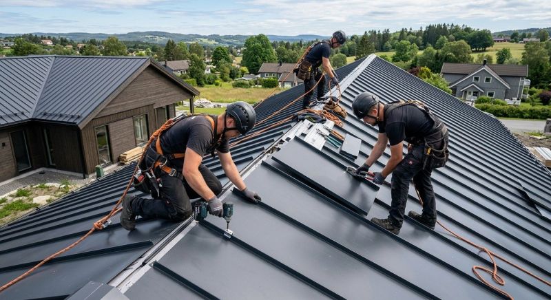 Metal Roof Installation in Hudgins, VA