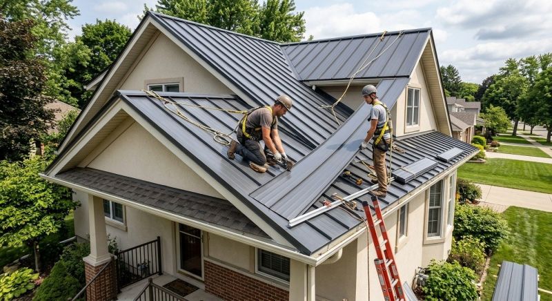 Metal Roof Installation in Lanexa, VA
