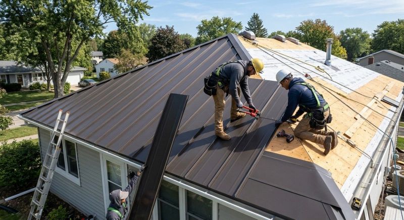 Metal Roof Installation in Locust Hill, VA