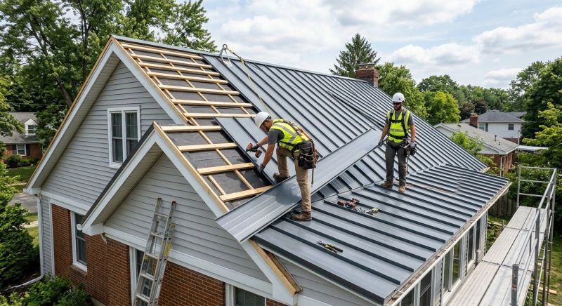 Metal Roof Installation in Mathews, VA