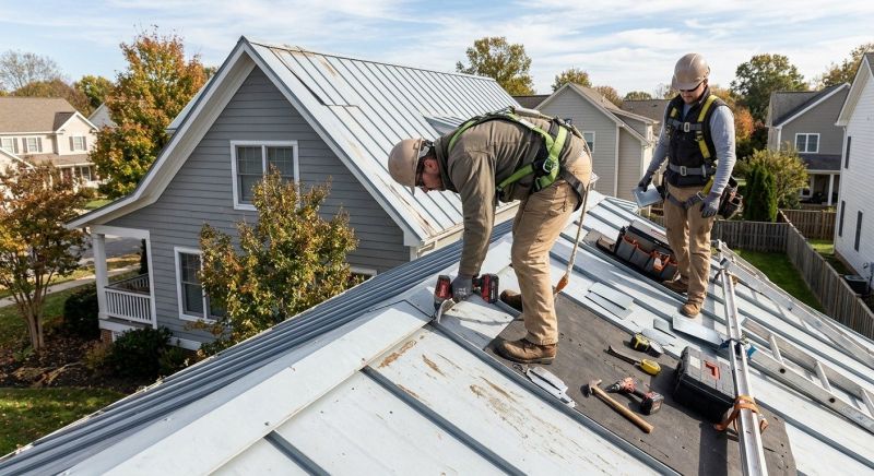 Metal Roof Repair in Heathsville, VA