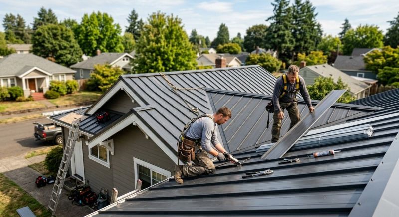 Metal Roof Repair in Middlesex County, VA