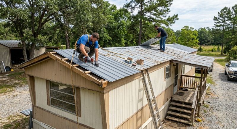 Pole Barn Roof Repair in Mascot, VA