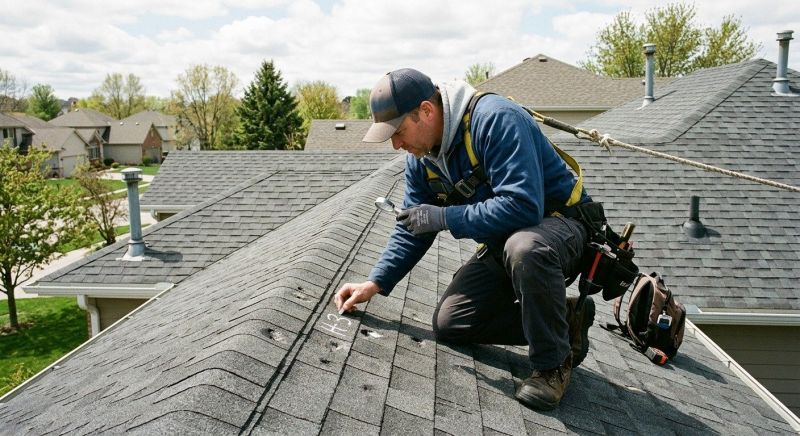 Roof Damage Inspection in Cardinal, VA