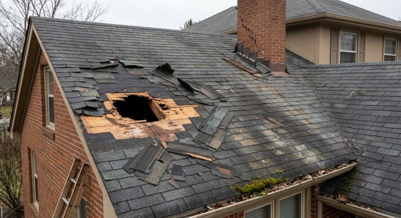 Roof Damage Repair in Toano, VA