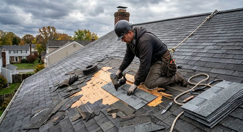 Roof Damage Restoration in Lancaster, VA