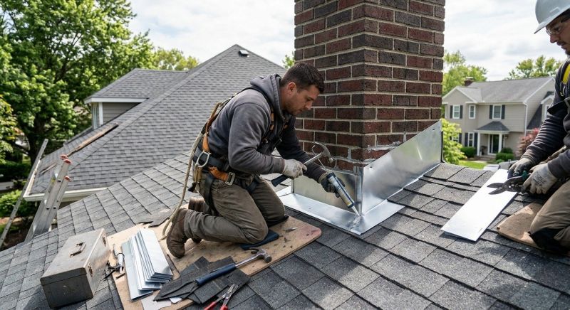 Roof Flashing Installation in Cardinal, VA