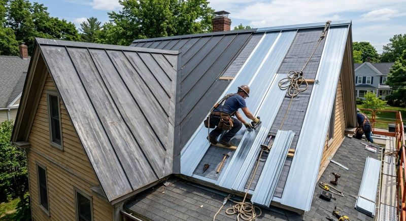 Roof Panel Repair in Middlesex County, VA