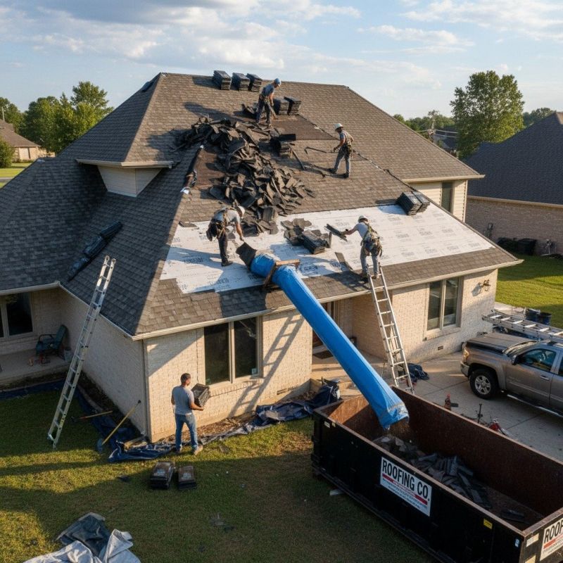 Roof Shingles Replacement in Mathews, VA