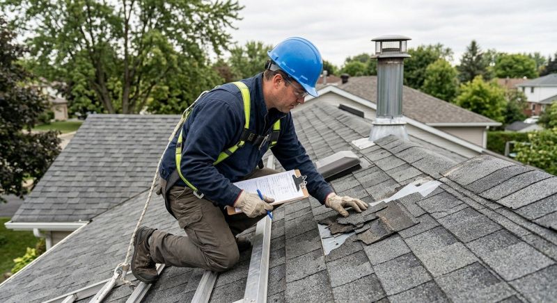 Roofing Evaluation in Cardinal, VA