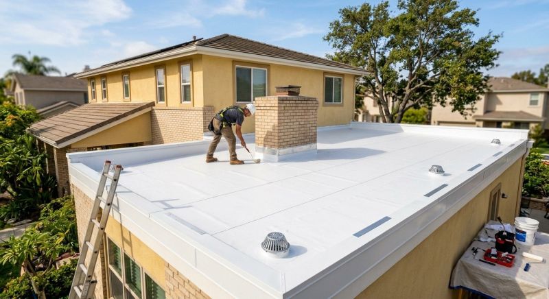 Rubber Roof Repair in Lanexa, VA