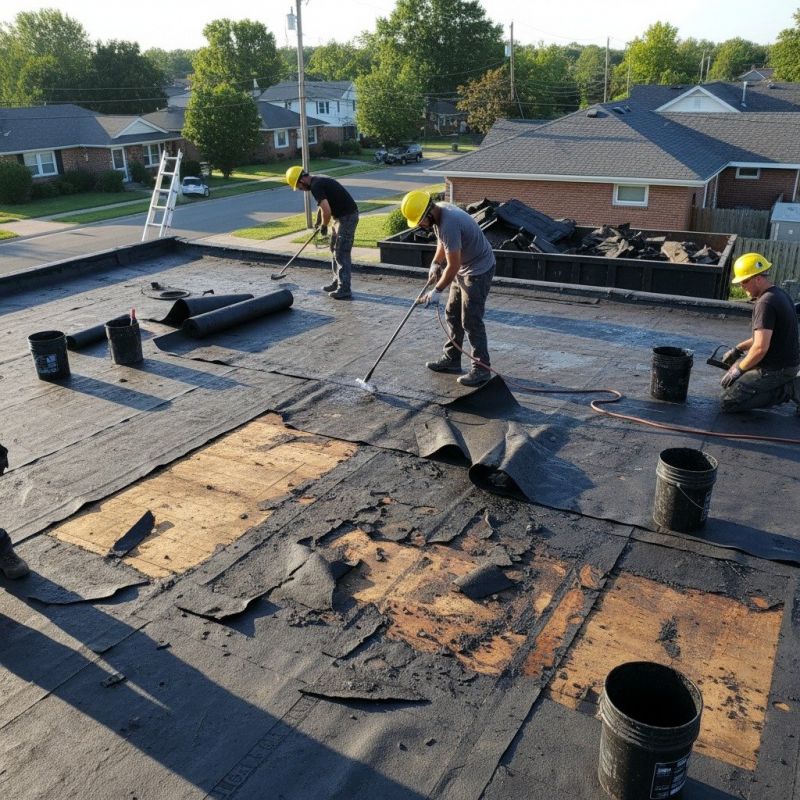 Rubber Roof Repair in New Kent, VA