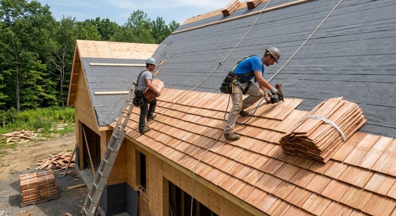 Shake Roof Replacement in Toano, VA