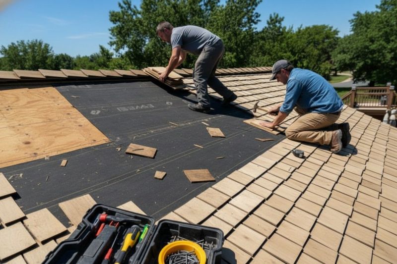 Shake Shingle Repair in Lancaster, VA