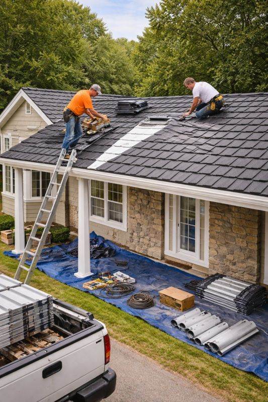 Sheet Roofing Installation in Cardinal, VA