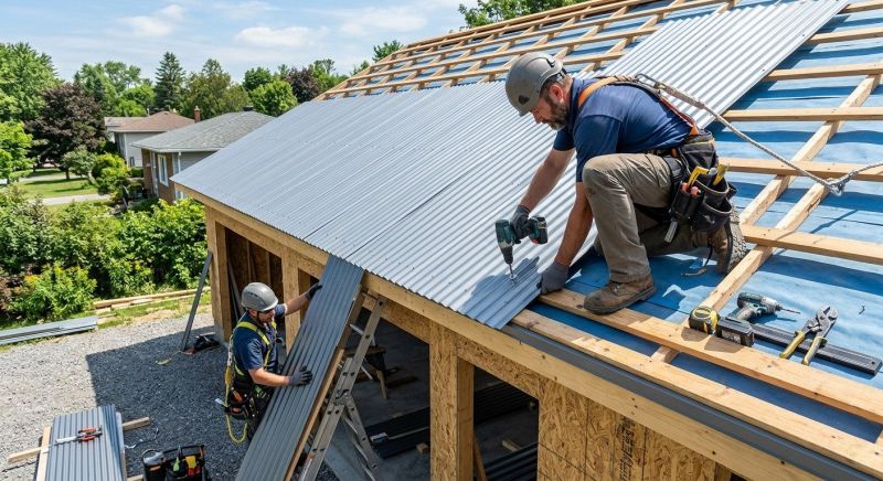 Sheet Roofing Installation in Locust Hill, VA