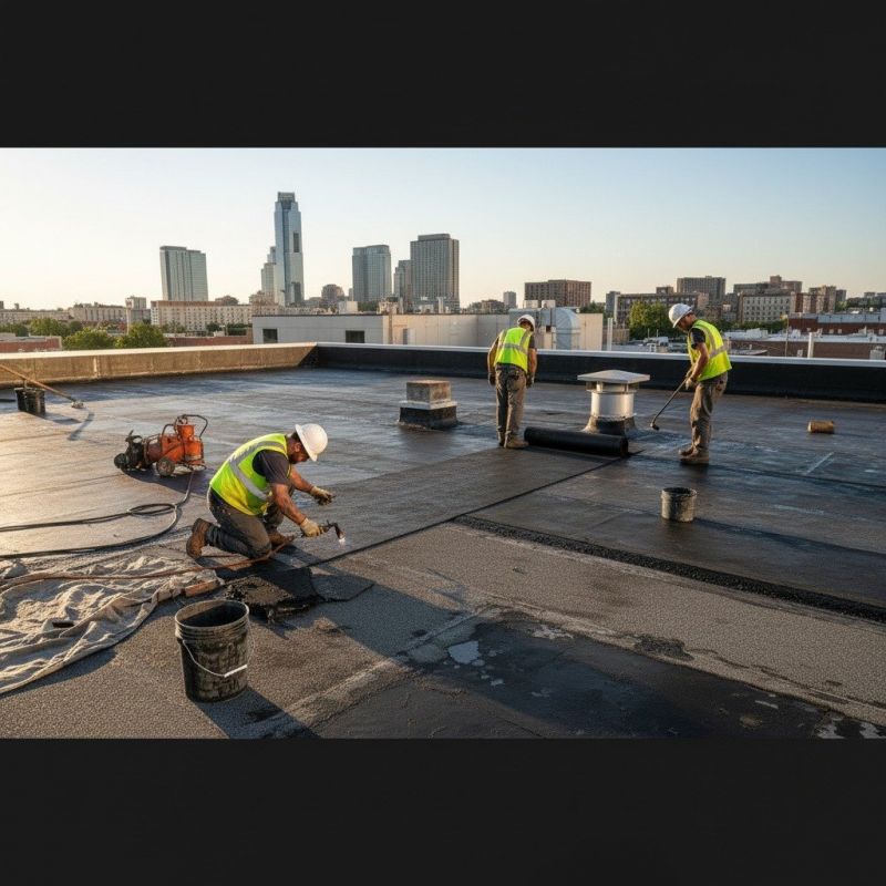 Single Ply Roof Repair in Burgess, VA