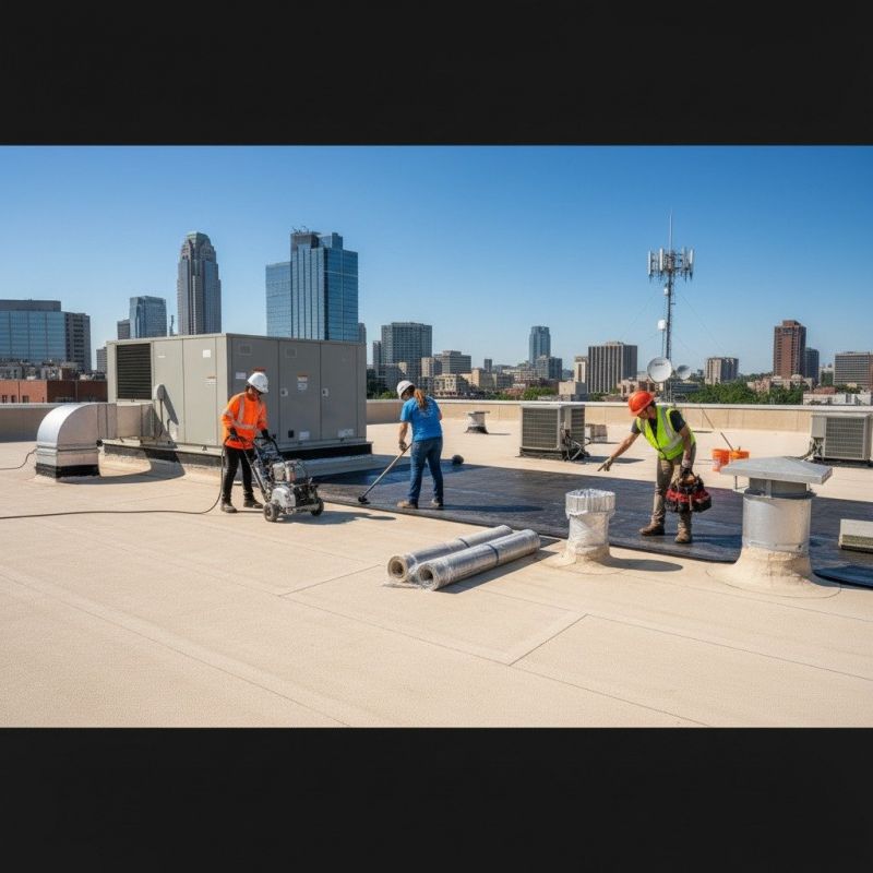 Single Ply Roof Repair in Gloucester, VA