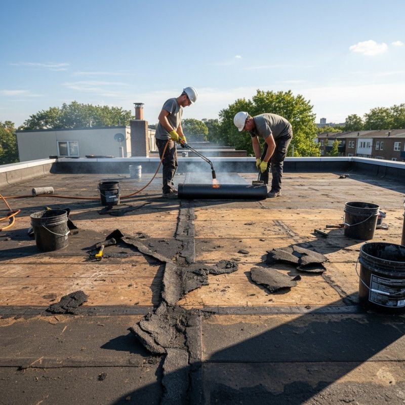 Single Ply Roof Repair in New Kent, VA