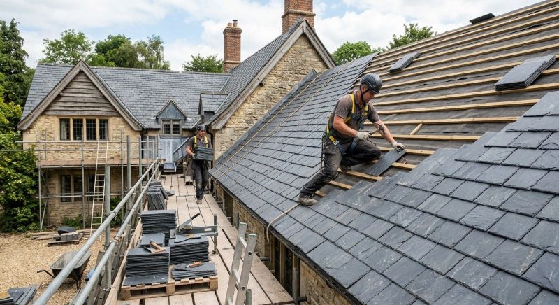 Slate Roof Construction in Heathsville, VA