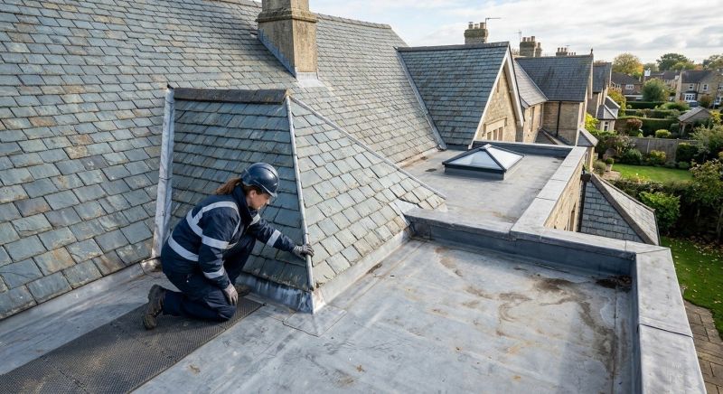 Slate Roof Inspection in Middlesex County, VA