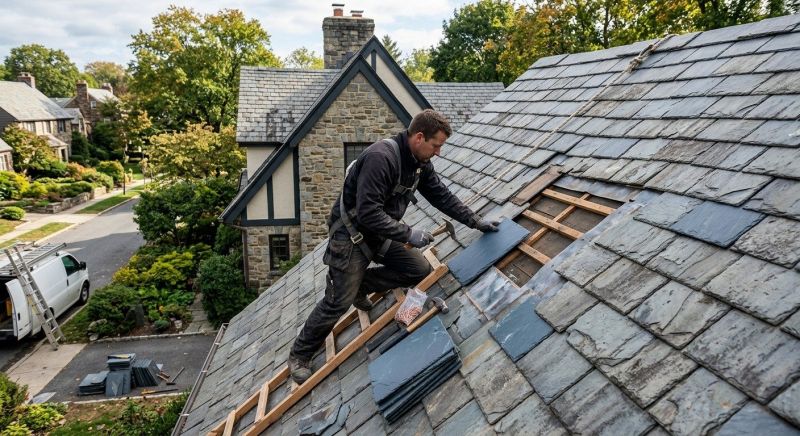 Slate Roof Maintenance in Middlesex County, VA