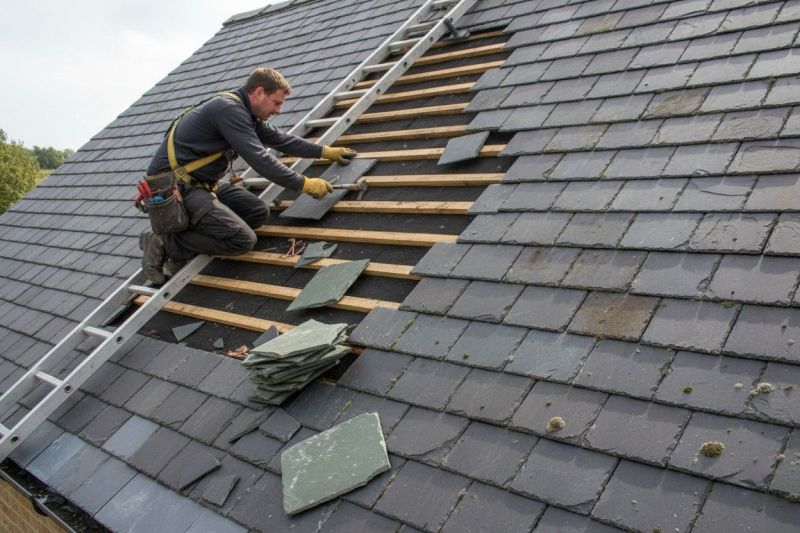 Slate Roof Repair in Cobbs Creek, VA