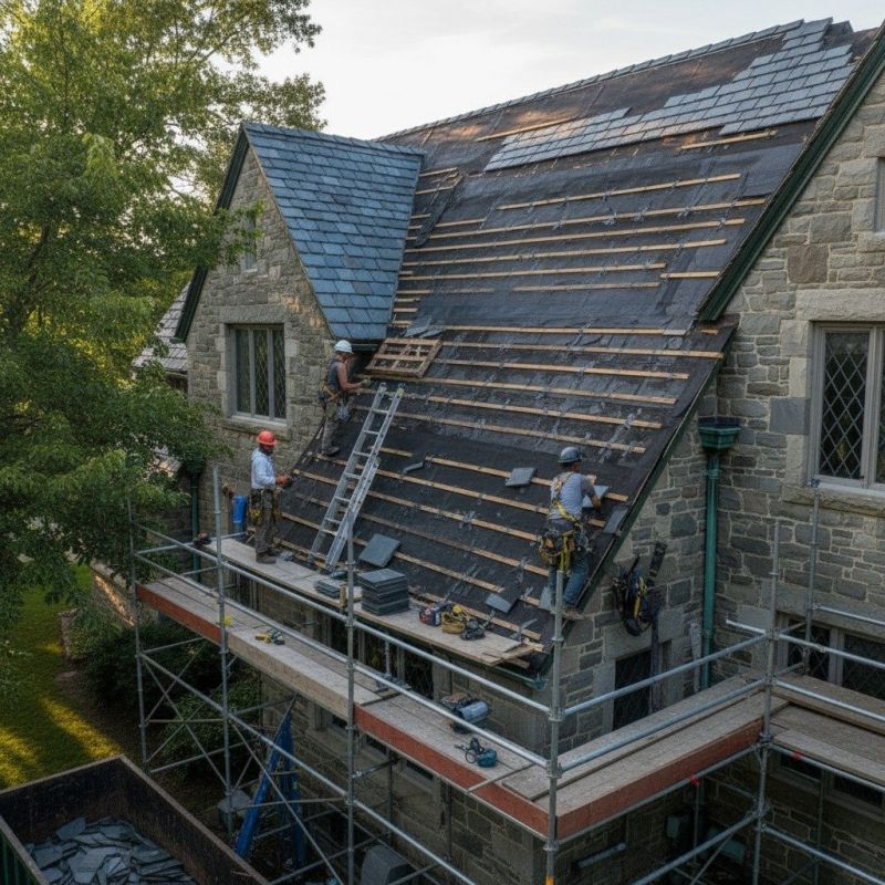 Slate Roof Replacement in Heathsville, VA