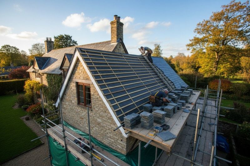 Slate Roof Replacement in Williamsburg, VA
