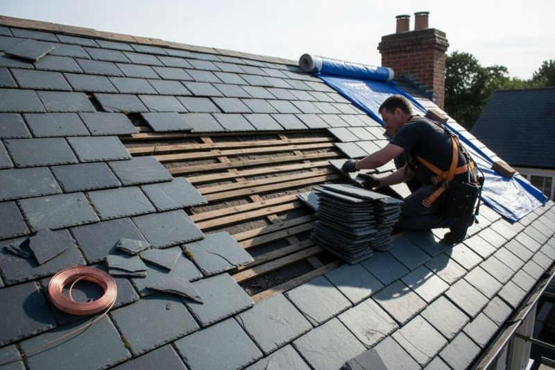 Slate Shingles Repair in Hudgins, VA