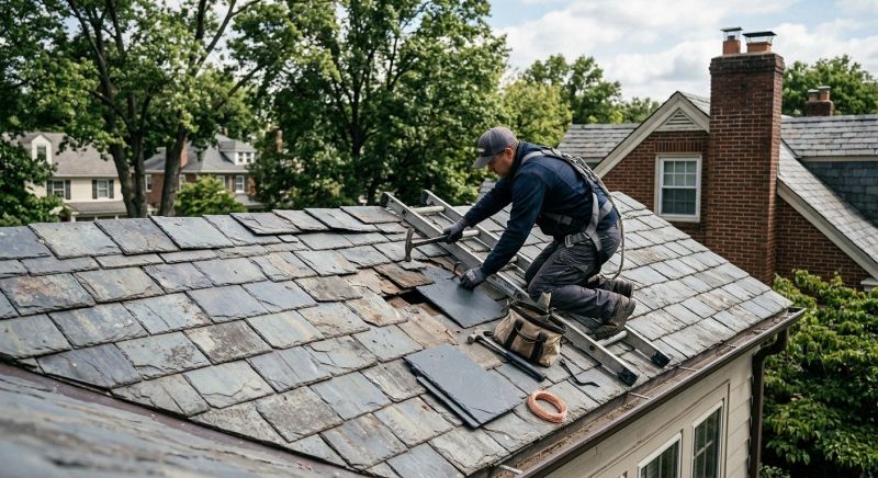 Slate Shingles Repair in Lanexa, VA