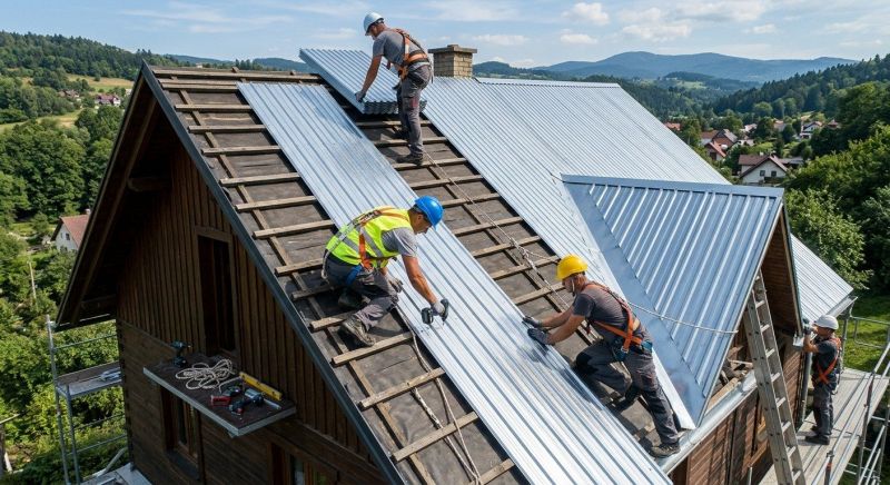 Steel Roof Installation in Middlesex County, VA
