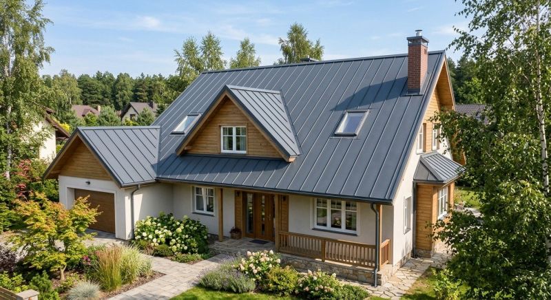 Steel Roof Replacement in Lancaster, VA