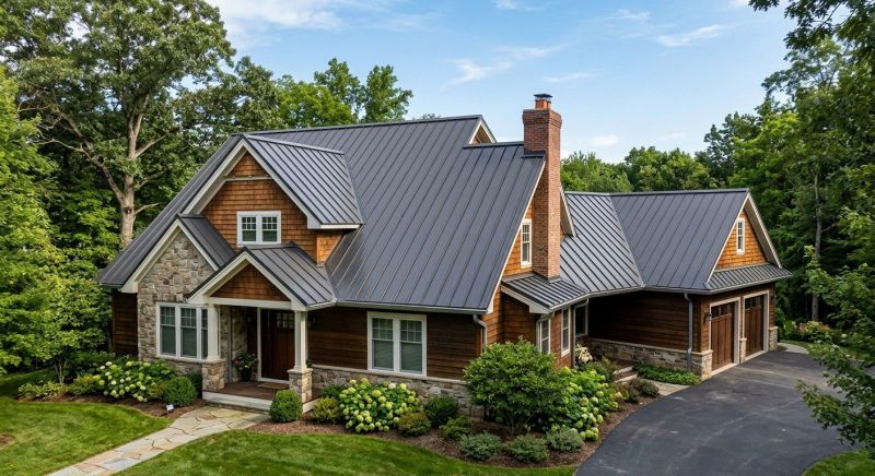 Steel Roof Replacement in Lanexa, VA