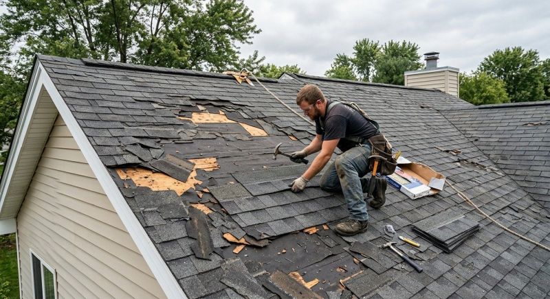 Storm Damage Roof Repair in Lanexa, VA
