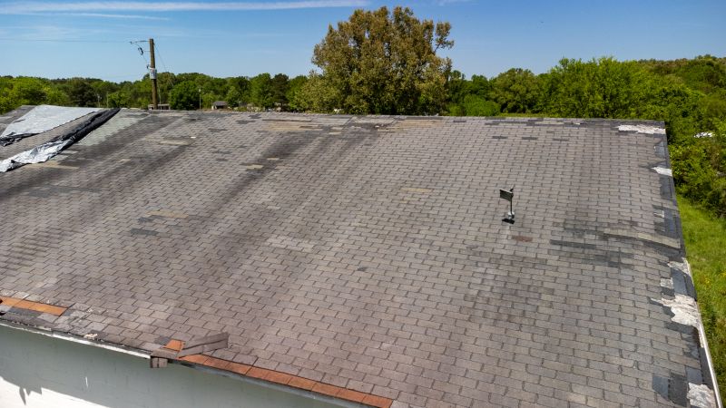 Storm Damage Roof Tarping in Middlesex County, VA