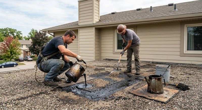 Tar And Gravel Roof Repair in Middlesex County, VA