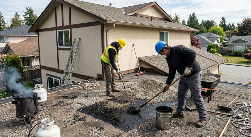 Tar And Gravel Roof Repair in Mathews, VA