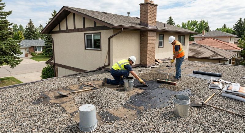 Tar And Gravel Roof Repair in New Kent, VA