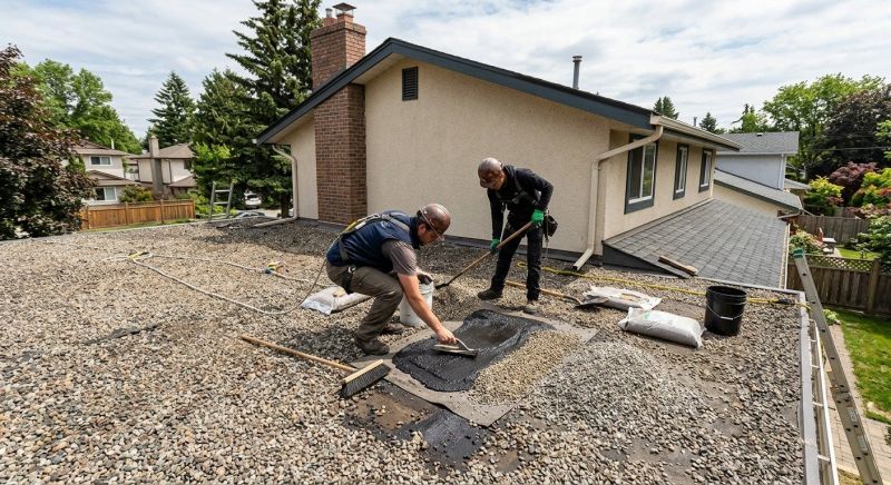 Tar And Gravel Roof Repair in Williamsburg, VA