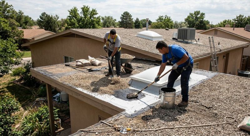 Tar And Gravel Roof Repair in Williamsburg, VA