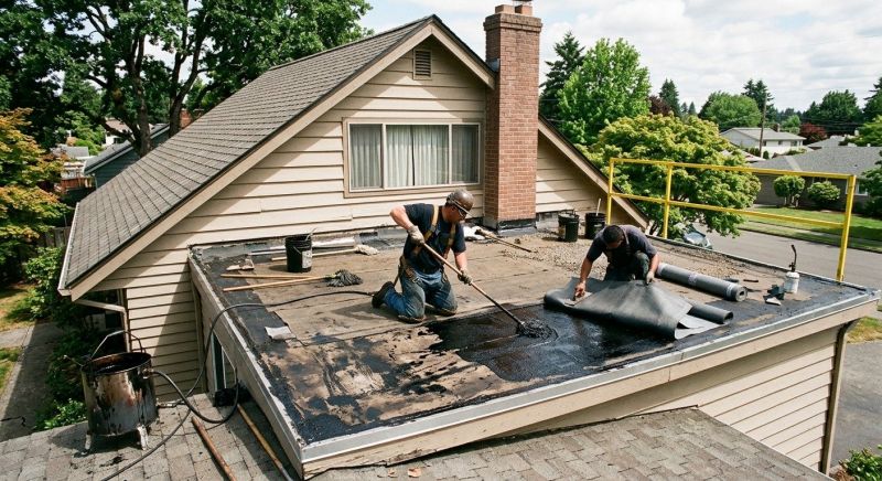 Tar Roof Repair in Lively, VA