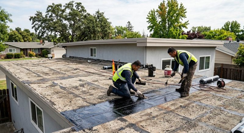 Tar Roof Repair in Lively, VA