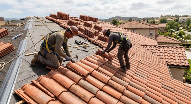 Tile Roof Installation in Mathews, VA