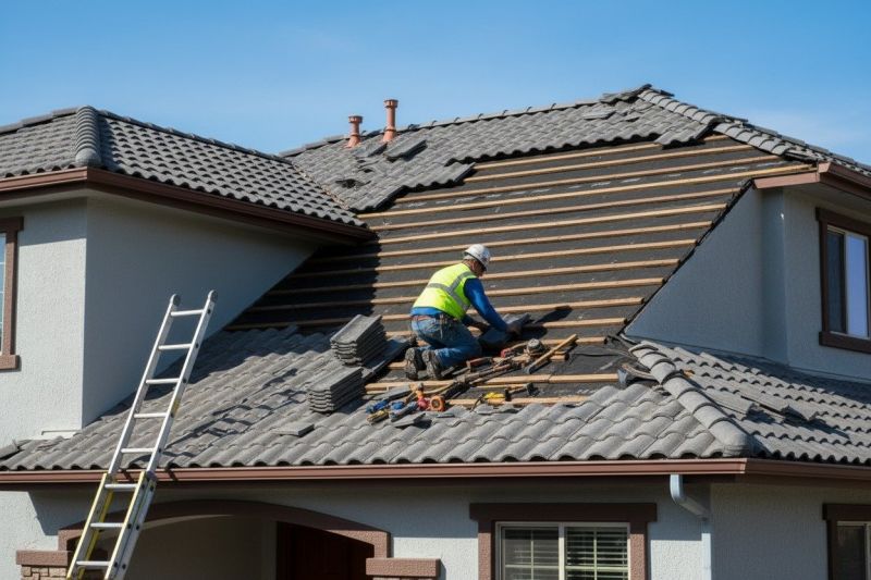 Tile Roof Repair in Heathsville, VA