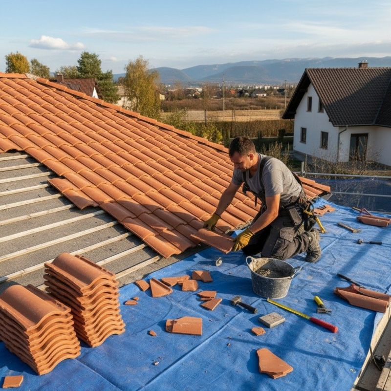 Tile Roof Repair in James City County, VA